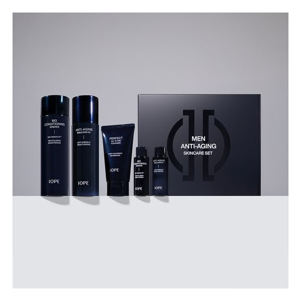 [남성선물]아이오페 맨 2종세트(에센스145ml+에멀젼 120ml+3종미니어처 증정