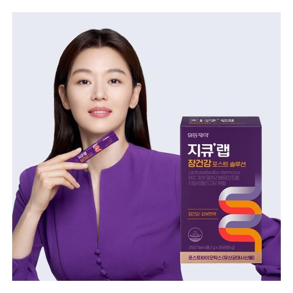 지큐랩 장건강 포스트 솔루션 30포(30일분)